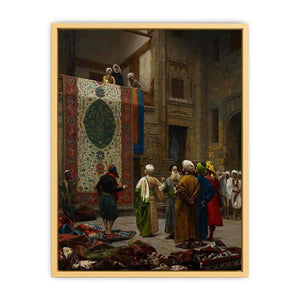 The Carpet Merchant Streched canvas