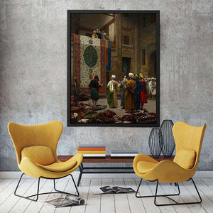 The Carpet Merchant by Jean-Léon Gérôme Painting 