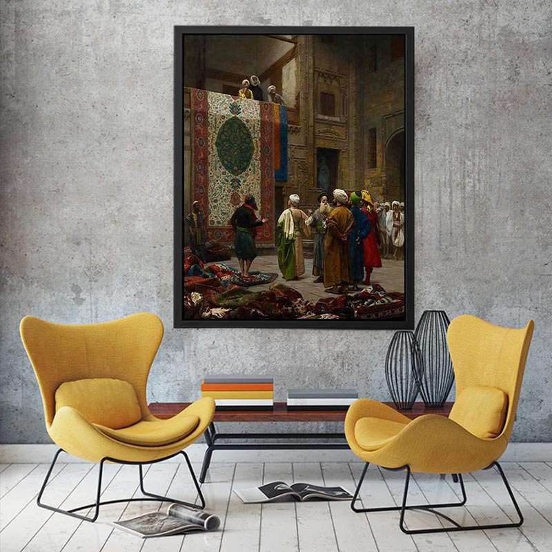 The Carpet Merchant by Jean-Léon Gérôme Painting 