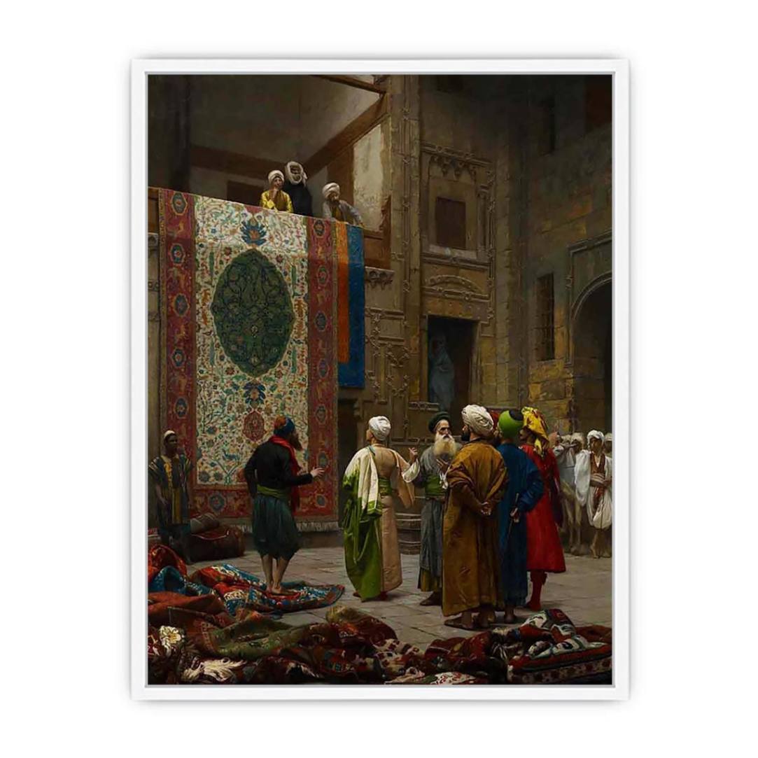 The Carpet Merchant Framed Print