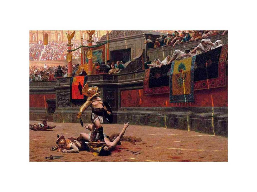 Pollice Verso (Thumbs Down) by Jean-Léon Gérôme