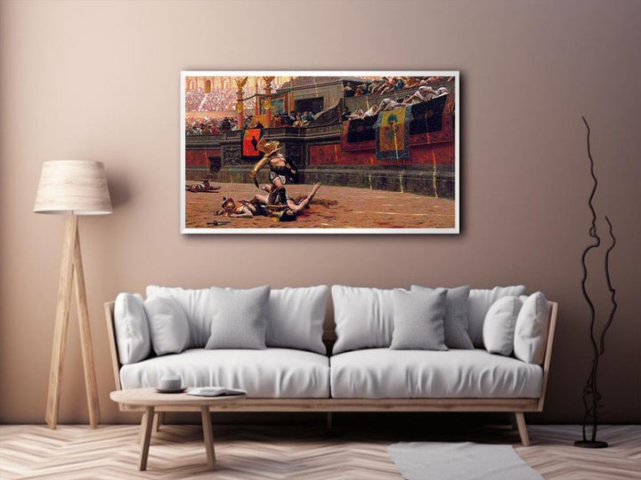 Pollice Verso (Thumbs Down)  Painting