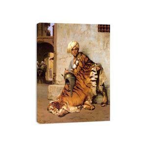 Pelt Merchant Of Cairo by Jean-Léon Gérôme Painting 