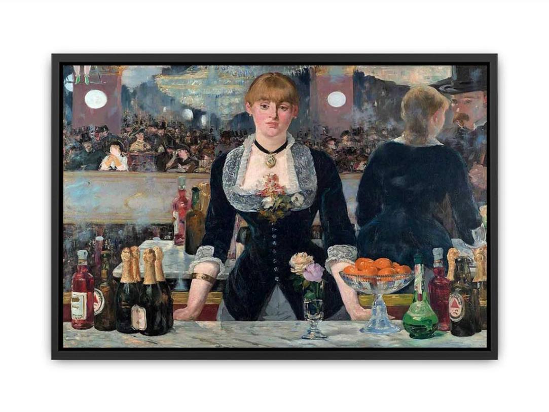 The Bar at the Folies Bergere 1882 Canvas Print
