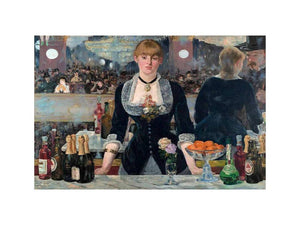 The Bar at the Folies Bergere 1882 by Edouard Manet