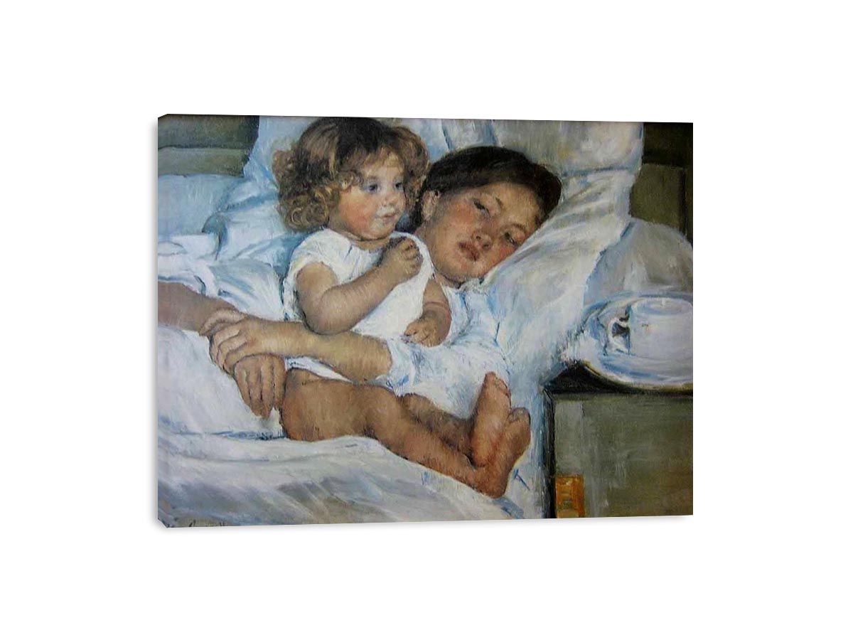 Breakfast in Bed  Painting