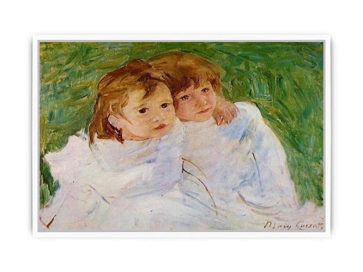 The Sisters, c.1885 Framed Print