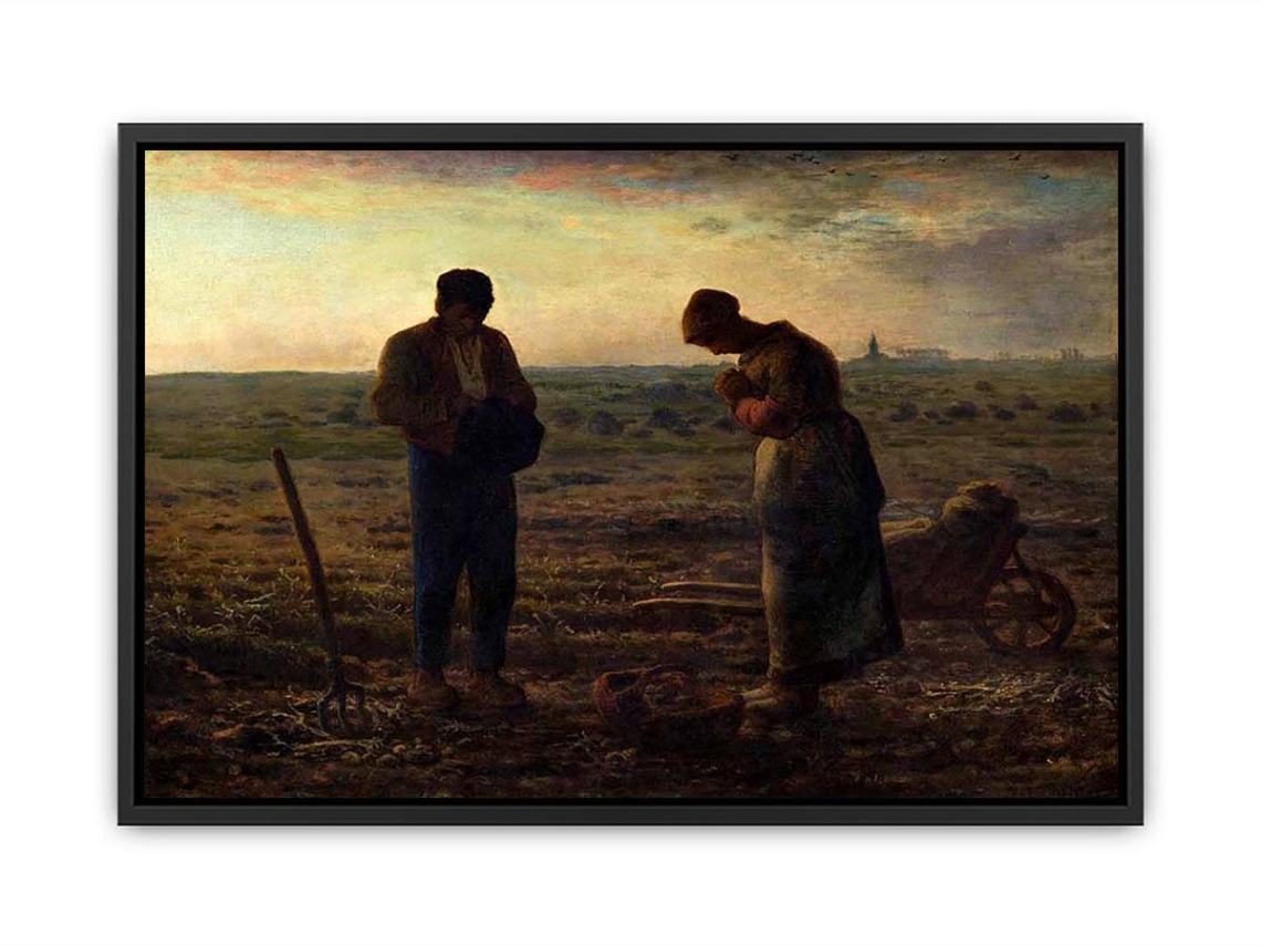 The Angelus, 1857-59 Canvas Print