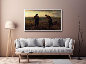 The Angelus, 1857-59 by Jean-Francois Millet Painting 
