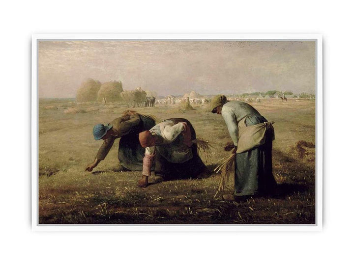 The Gleaners, 1857 Framed Print