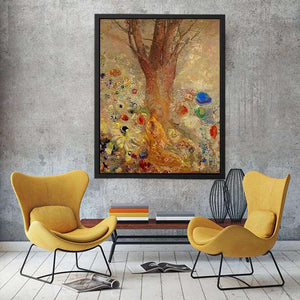 Buddha in His Youth by Odilon Redon Painting 