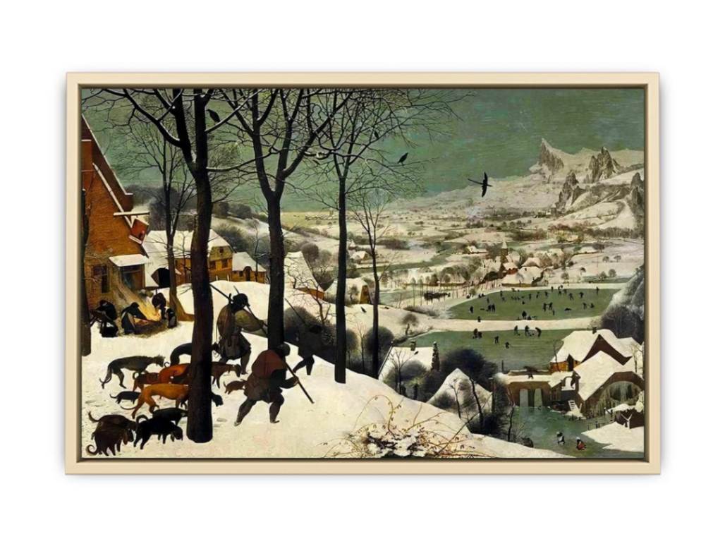 The Hunters in the Snow (Winter) 1565  Art Print