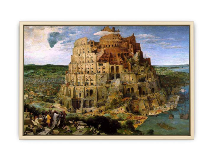 The Tower of Babel 1563  Art Print