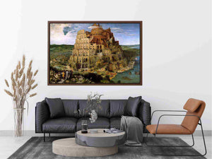 The Tower of Babel 1563 by Pieter the Elder Bruegel Painting 