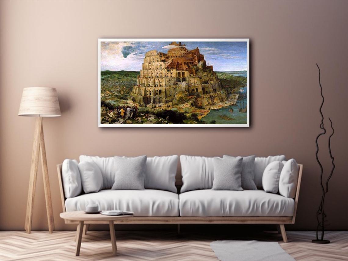 The Tower of Babel 1563 by Pieter the Elder Bruegel Painting 