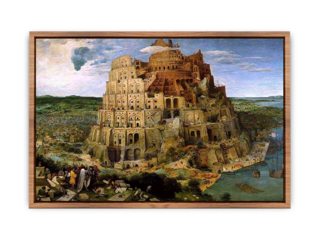 The Tower of Babel 1563  Poster