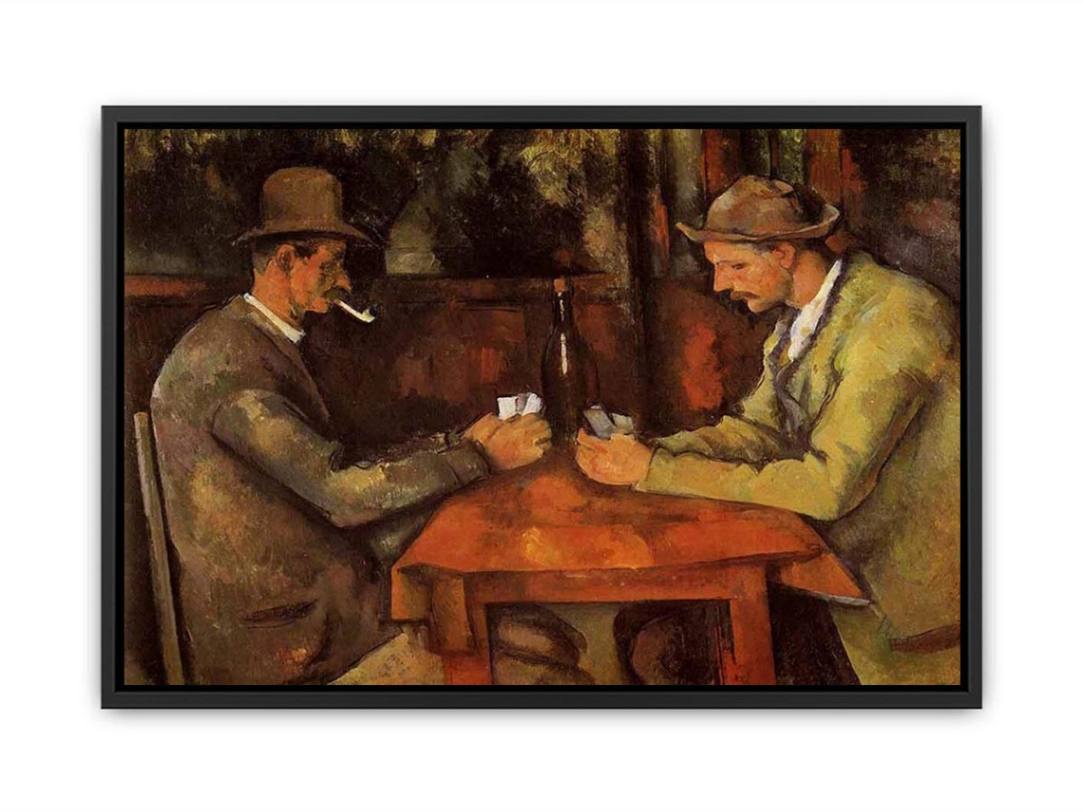 The Card Players Canvas Print