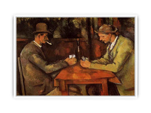 The Card Players Framed Print