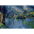 The Lac D Annecy by Paul Cezanne