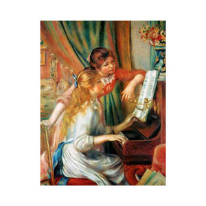 Girls At The Piano2 by Pierre Auguste Renoir