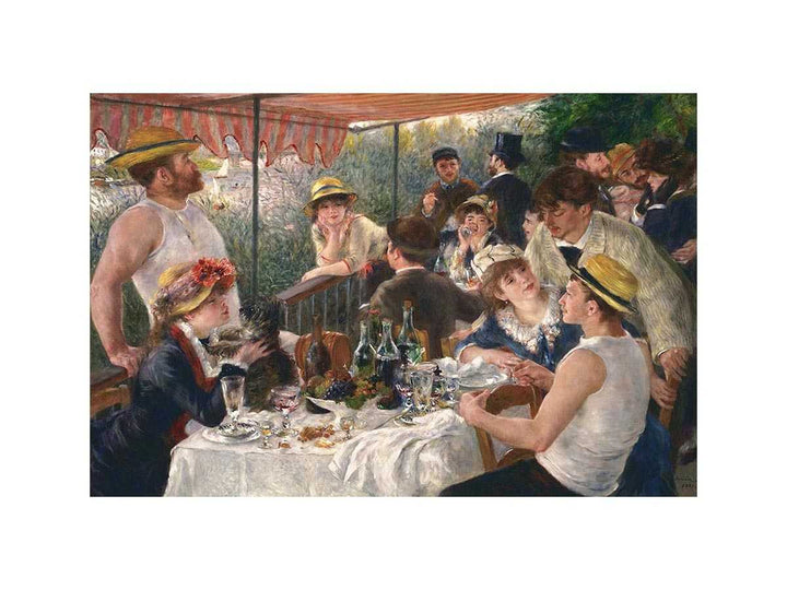 Luncheon Of The Boating Party - Renoir