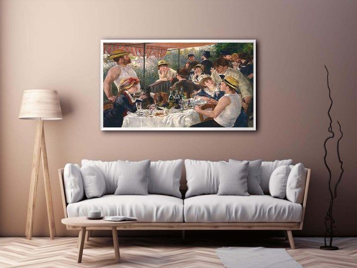 Luncheon Of The Boating Party - Renoir  Painting
