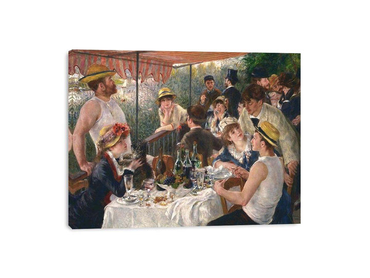 Luncheon Of The Boating Party - Renoir  Painting