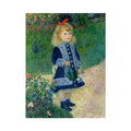 A Girl with a Watering Can by Pierre Auguste Renoir