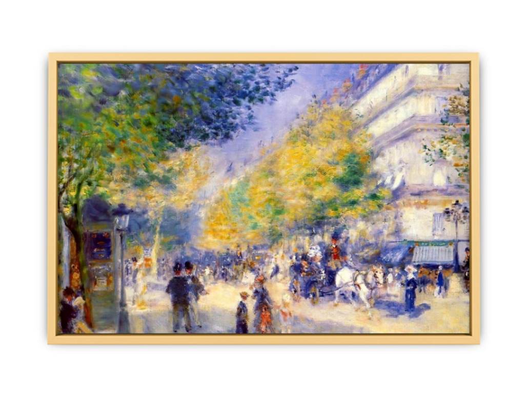 The Great Boulevards Streched canvas