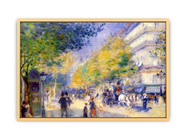 The Great Boulevards Streched canvas