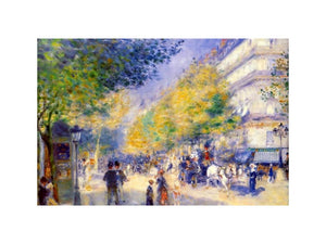 The Great Boulevards by Pierre Auguste Renoir