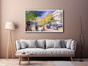 The Great Boulevards by Pierre Auguste Renoir Painting 