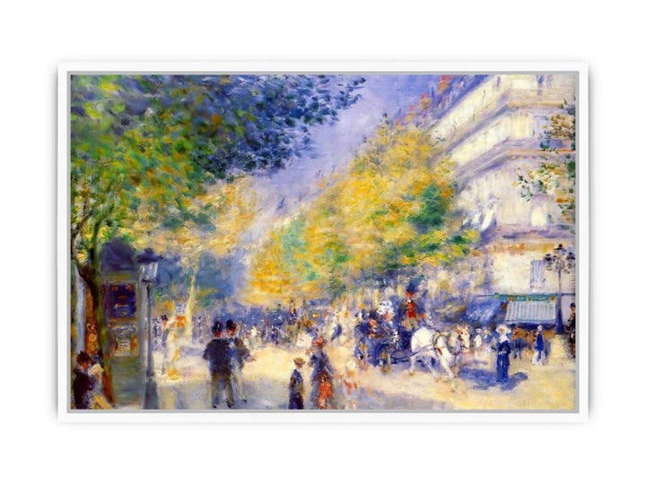 The Great Boulevards Framed Print
