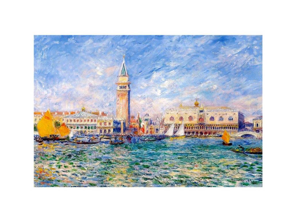 The Doges Palace Venice by Pierre Auguste Renoir