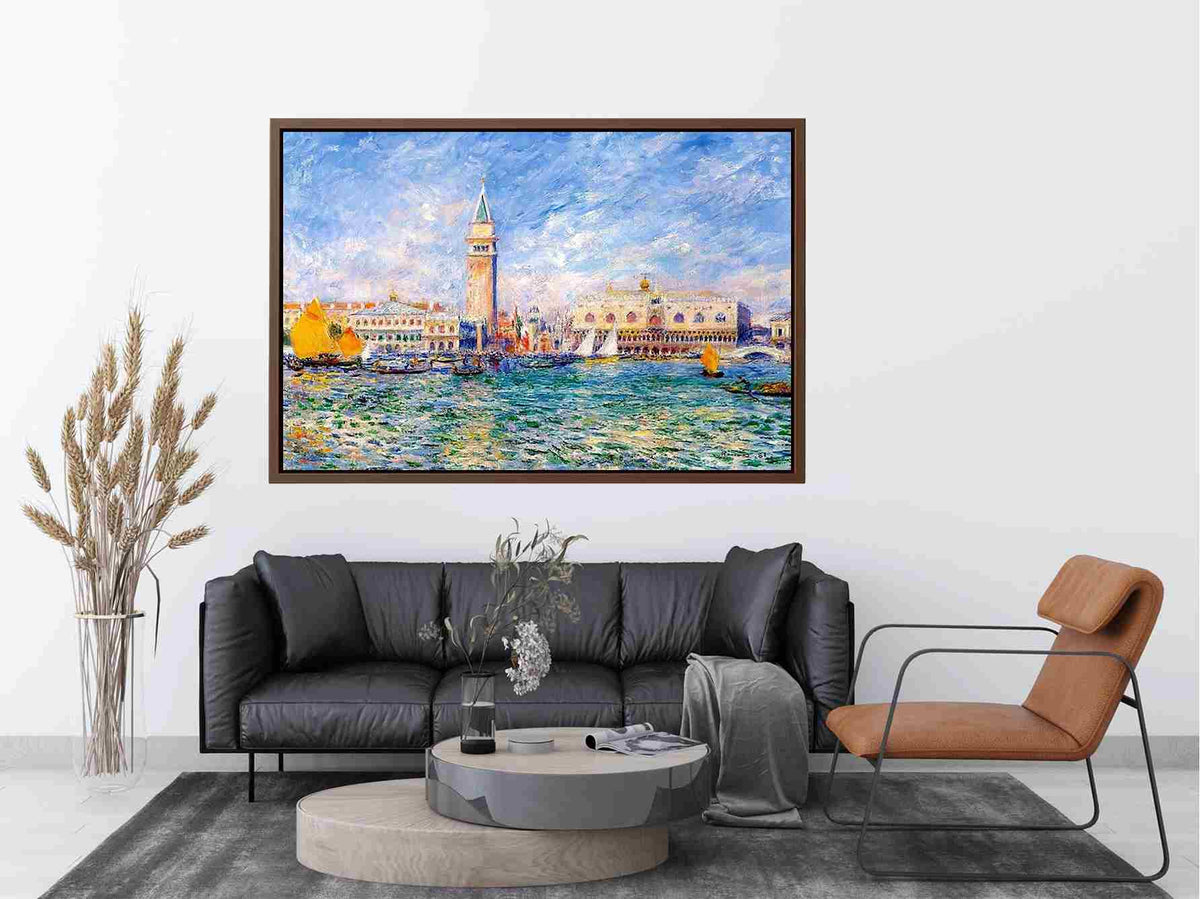 The Doges Palace Venice by Pierre Auguste Renoir Painting 