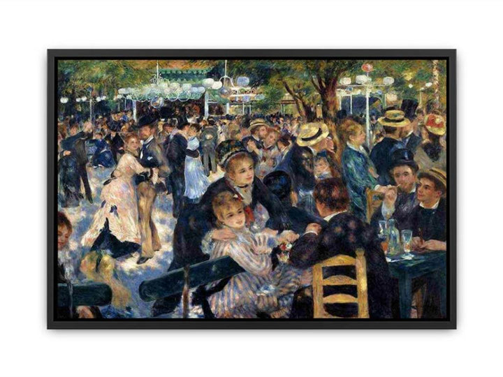 Dance At The Moulin De La Galette Canvas Print