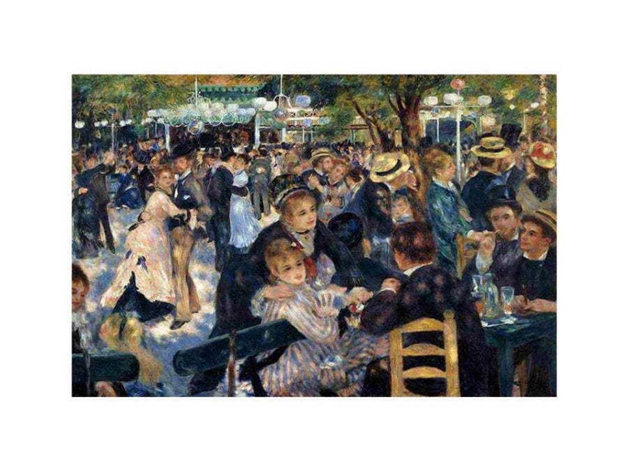 Bal du moulin de la Galette by Pierre Auguste Renoir