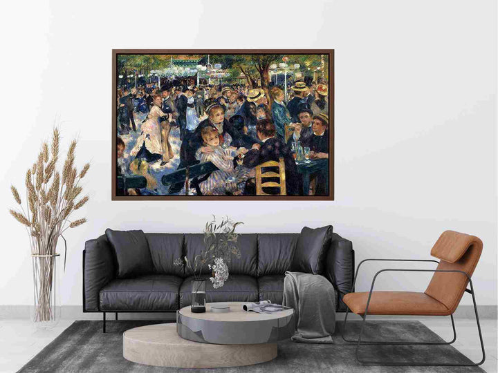 Dance At The Moulin De La Galette Painting