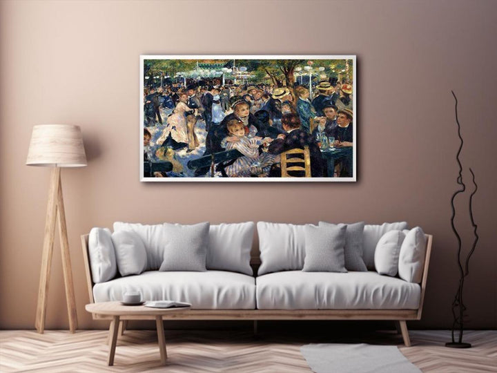 Dance At The Moulin De La Galette  Painting