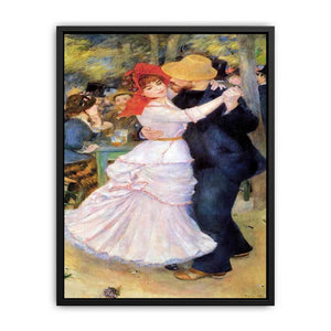 Dance At Bougival Canvas Print