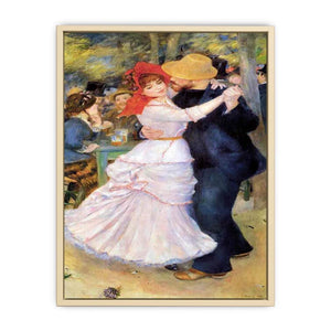 Dance At Bougival  Art Print