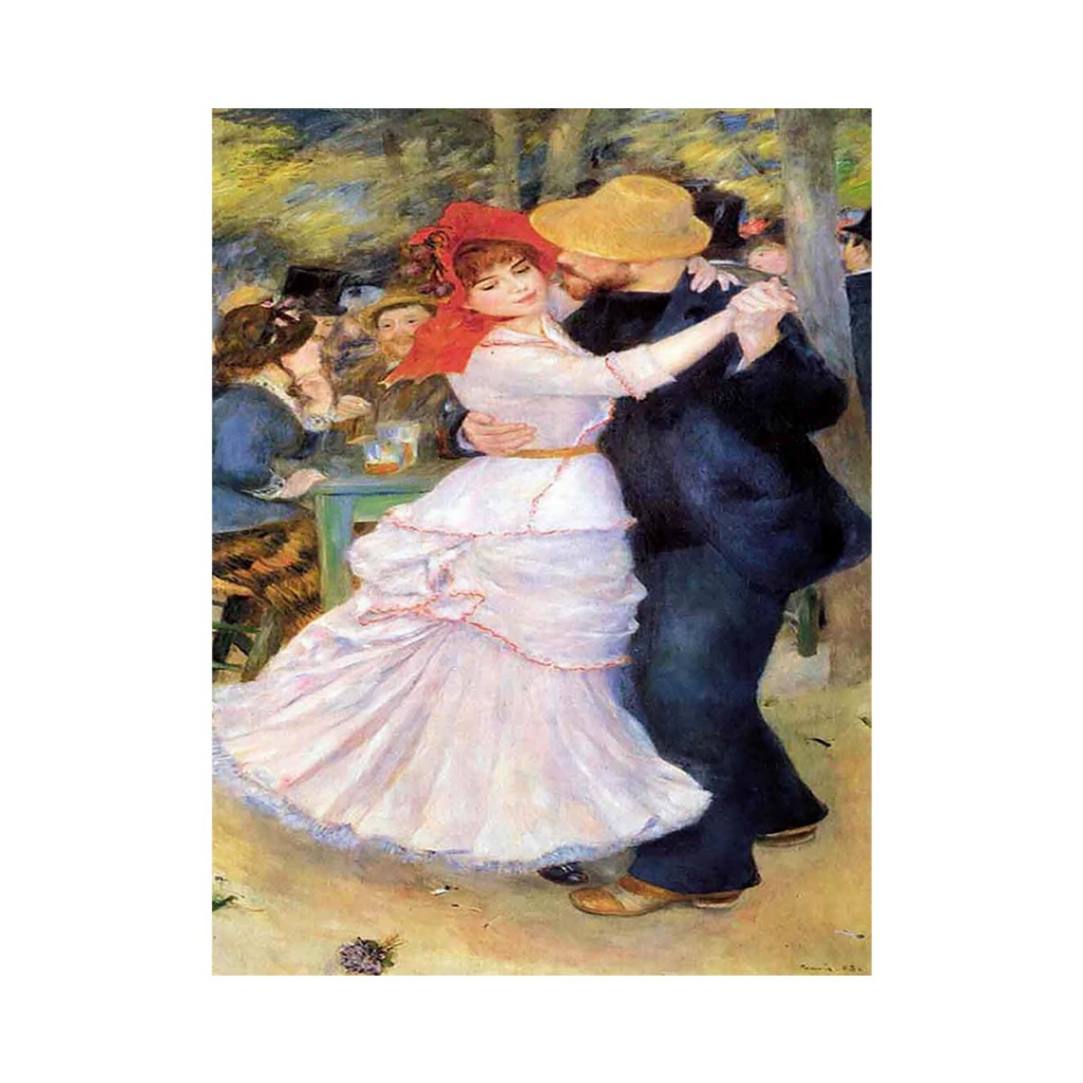 Dance At Bougival by Pierre Auguste Renoir