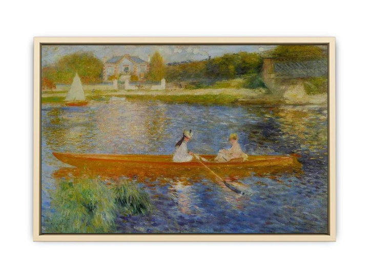 The Seine At Asnieres Aka The Skiff  Art Print