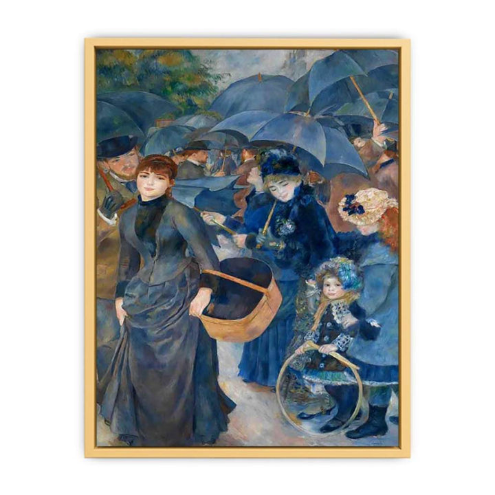 Umbrellas Streched canvas