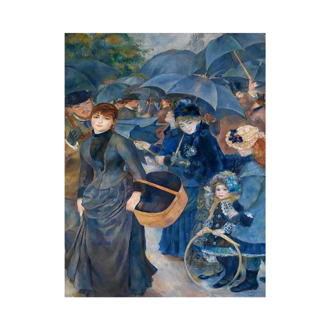 Umbrellas by Pierre Auguste Renoir