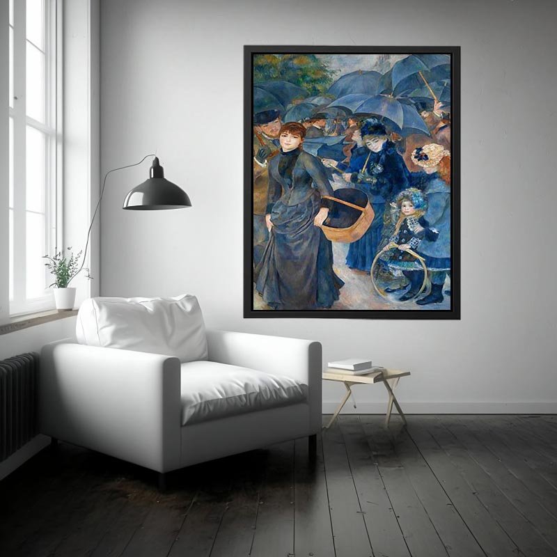 Umbrellas by Pierre Auguste Renoir Painting 