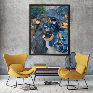Umbrellas by Pierre Auguste Renoir Painting 