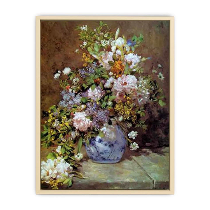 Spring Bouquet by Pierre Auguste Renoir  Art Print
