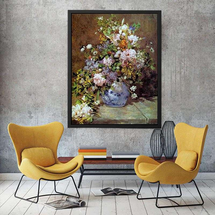 Spring Bouquet by Pierre Auguste Renoir  Painting
