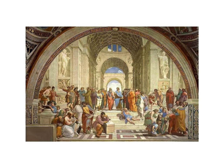 The School of Athens Painting 